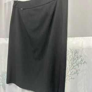 Calvin Klein Charcoal Pencil Skirt